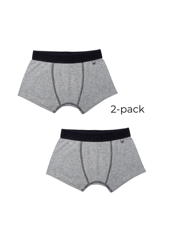 Last Pieces: Boys BOXER SHORTS accent  grey (2-pack)