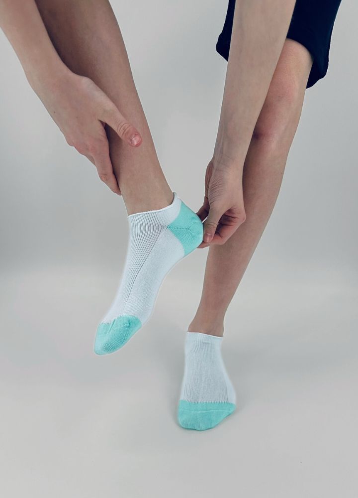 sensory friendly soft seamless sneaker socks_SAM-Blusss-3 Pack