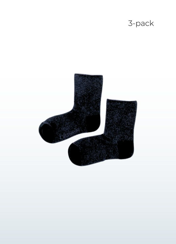 Blusss -soft seamless bamboo socks adults for sensitive feet- 3 pack