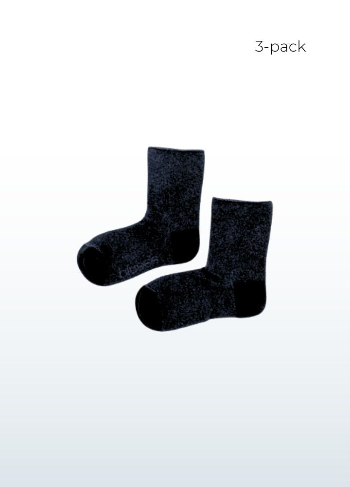 Blusss -soft seamless bamboo socks adults for sensitive feet- 3 pack