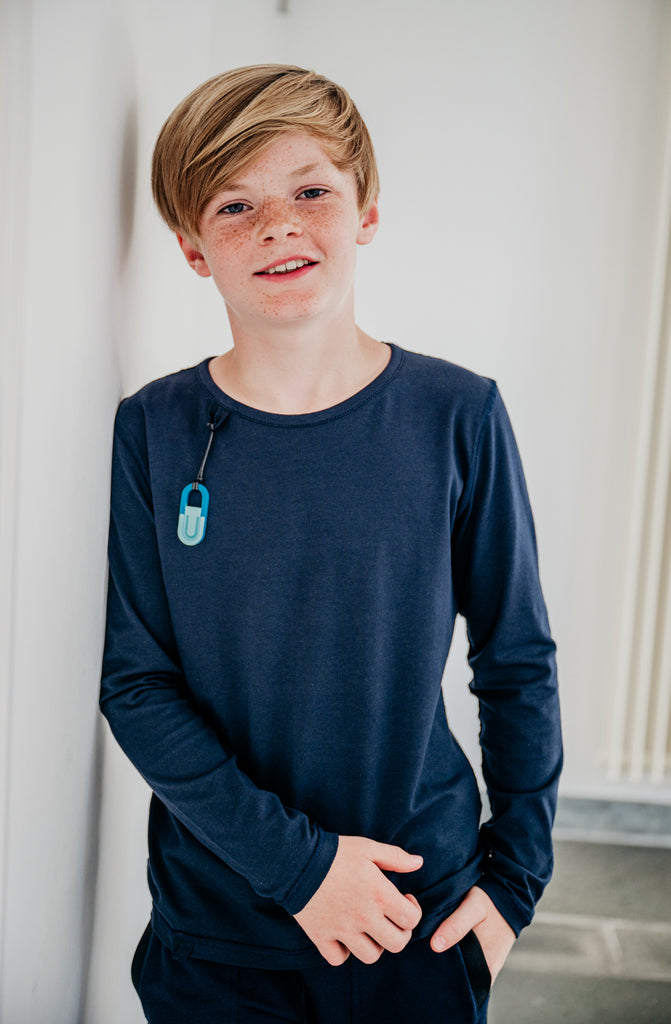 Blusss Zen Accessory a fashionable chewy fidget for sensory relief