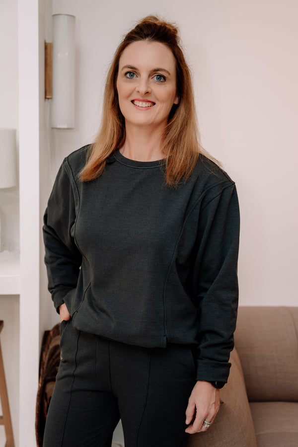 Fidget sweater adult - Fidget hoodie adult - sensory friendly soft sweater adult - stress reducing sweater - sweater sensory sensitive people, people with autism or ADHD.