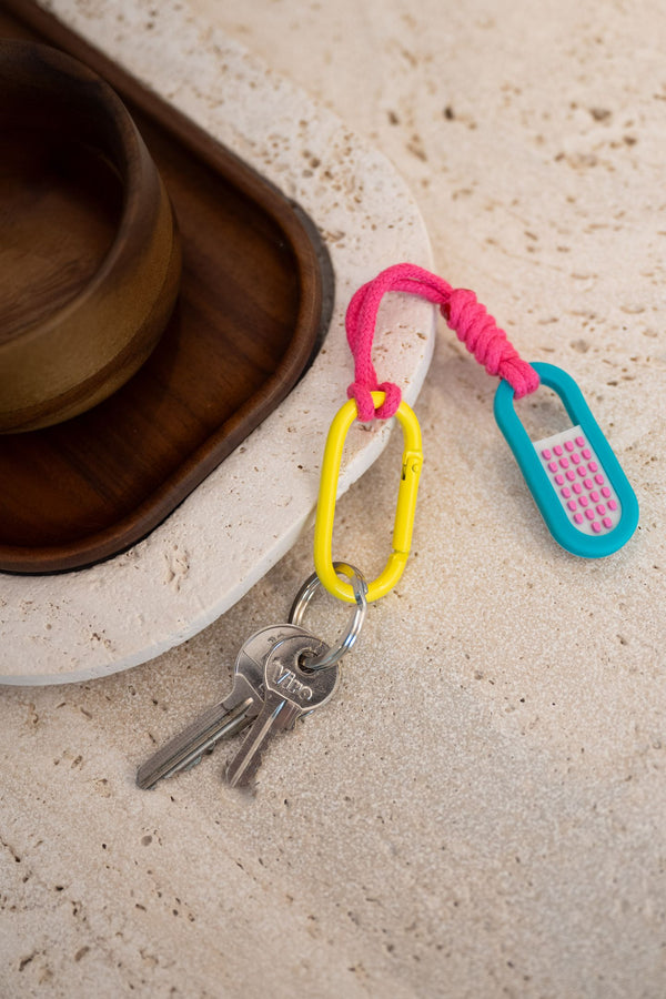 Blusss Zenkey keyhanger stylish chewy fidget designed for sensory relief
