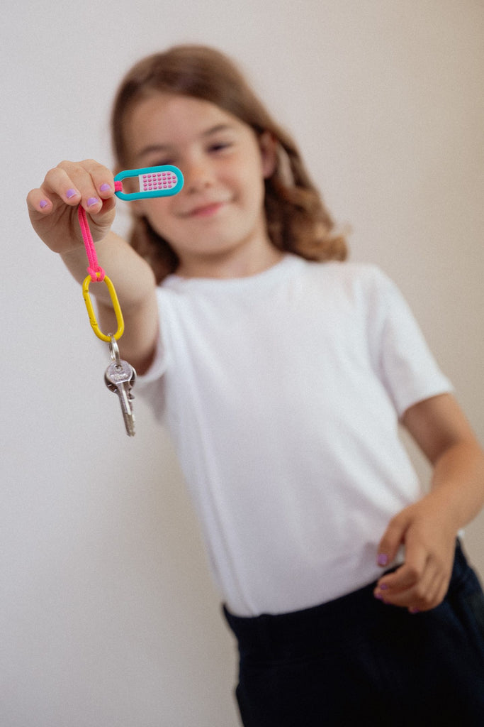 Blusss Zenkey keyhanger stylish chewy fidget designed for sensory relief
