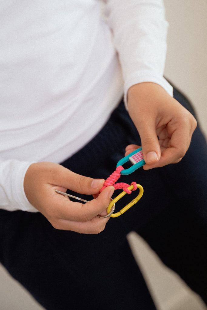 Blusss Zenkey keyhanger stylish chewy fidget designed for discreet chewing and figeting