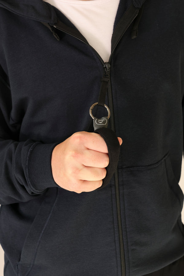 Zipperpuller - Keychain stress ball_silent subtle stress ball_CalmLoop Blusss