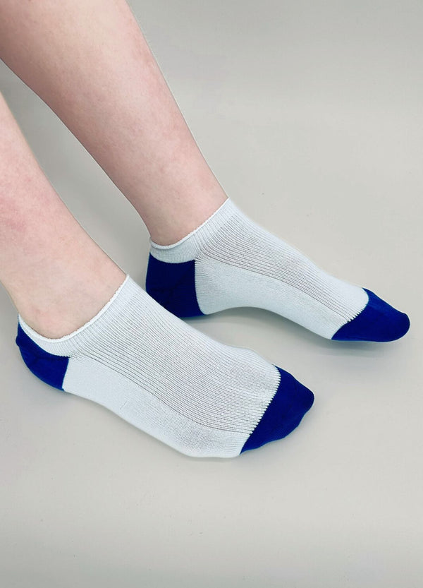 sensory friendly soft seamless sneaker socks_SAM-Blusss