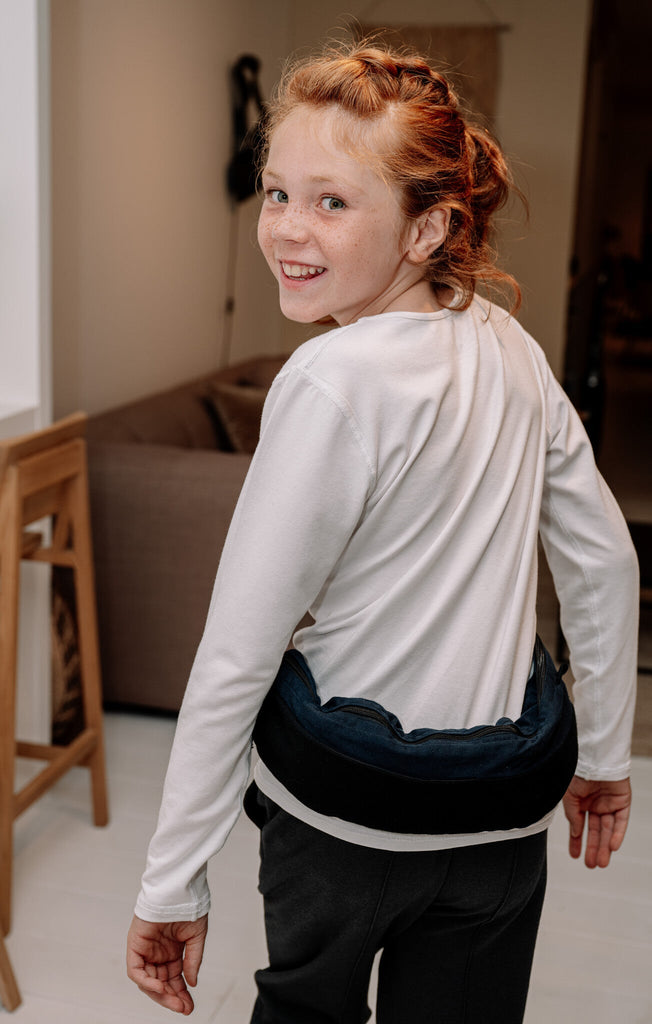 Calmdesign bag - weighted belt bag - calming by deep pressure