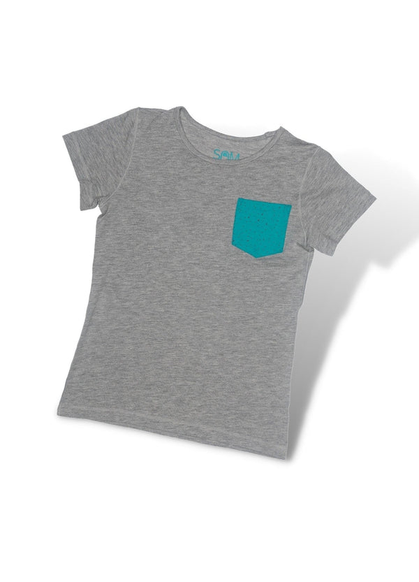 NO STRESS seamless T-SHIRT with chest pocket