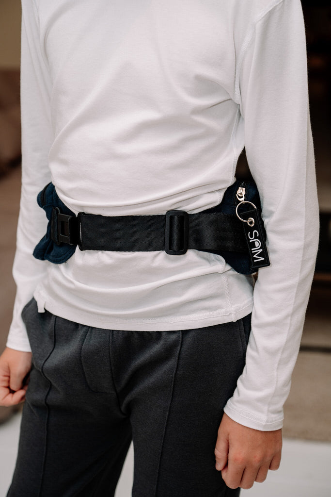 Calmdesign bag - weighted belt bag - calming by deep pressure