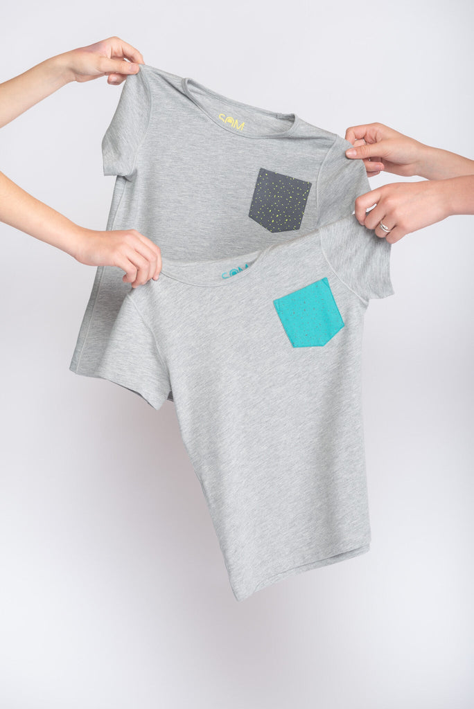 NO STRESS seamless T-SHIRT with chest pocket