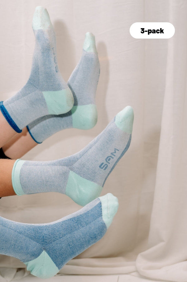 PURE JOY SOCKS Zero Pilling Cotton (3-pack)