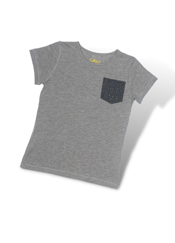 NO STRESS seamless T-SHIRT with chest pocket