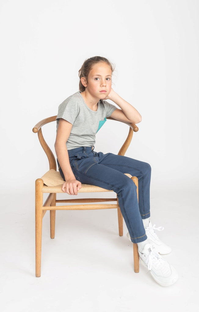 JEANS LOOK super soft TROUSERS