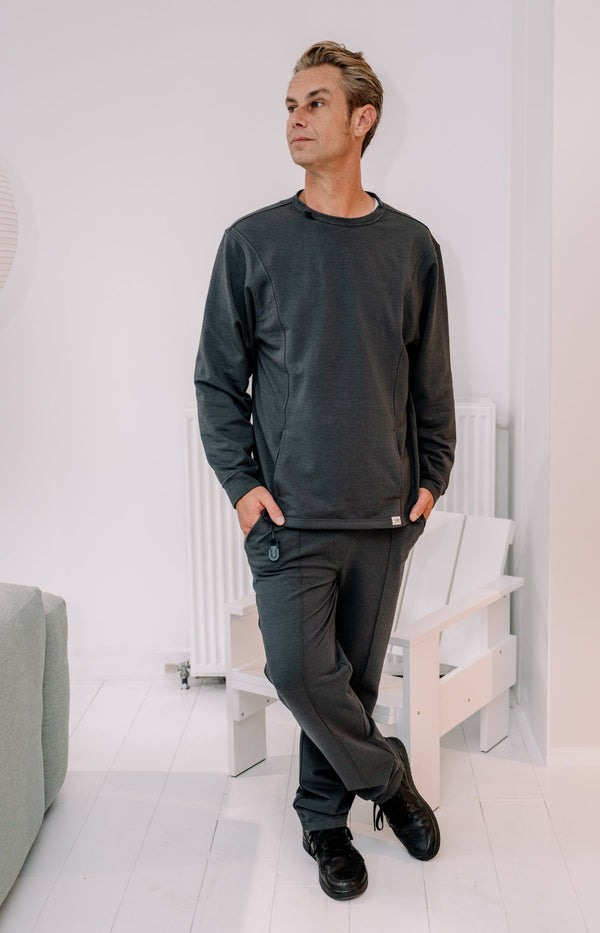 StylishComfort soft seamless sensory friendly TROUSERS - Grey