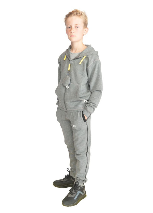 trousers air slim grey - soft seamless sensory friendly trousers