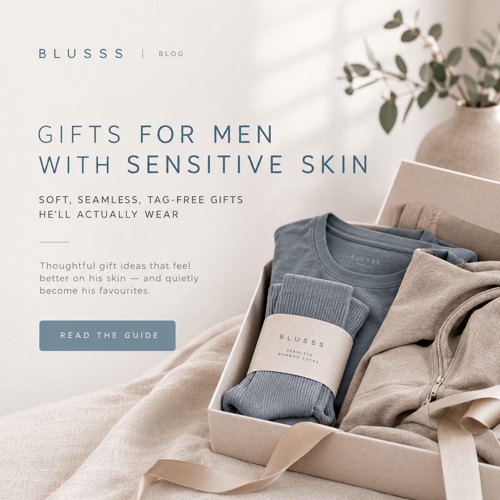 Gifts for Men With Sensitive Skin: Soft, Seamless Ideas He'll Actually Use