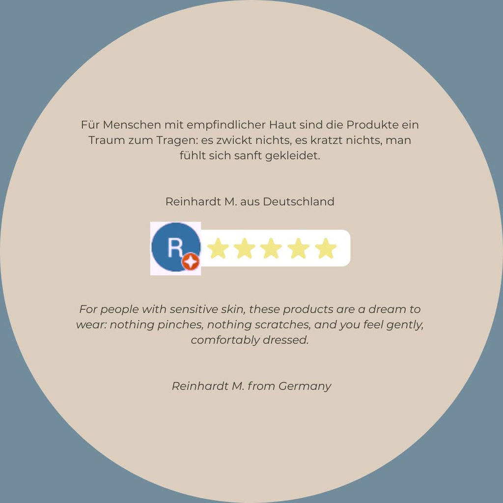 Prikkelarme kleding voor de gevoelige huid