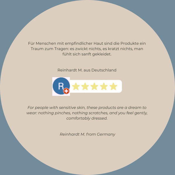 Prikkelarme kleding voor de gevoelige huid