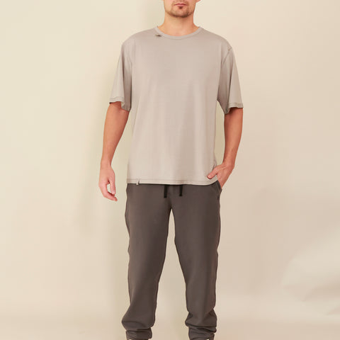 Sensory trousers for men and women - Blusss - AIR COMFORT grey