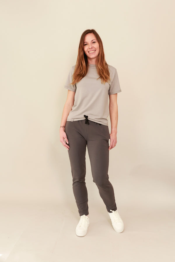 Sensory friendly trousers for adults - Blusss - AIR COMFORT grey