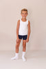 Sensory friendly soft bamboo boxers for highly sensitive boys-navy blue_Blusss