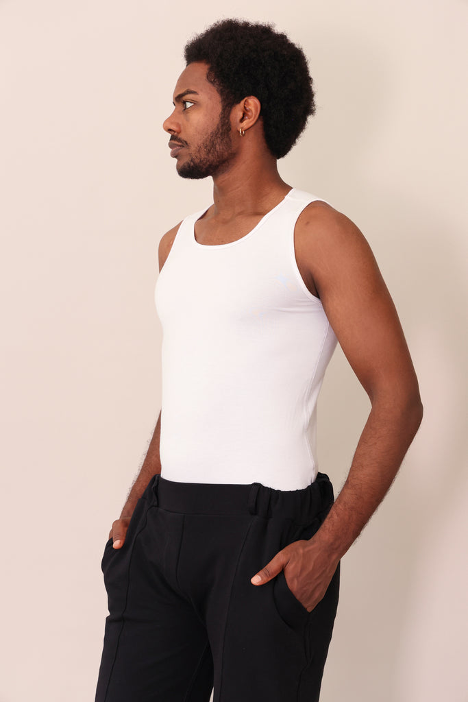 underwear top men white-sensory friendly - soft-seamless-bamboo-bluss