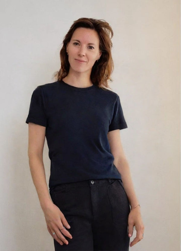 Sensory friendly soft seamless T-shirt organic cotton Blue _ Blusss