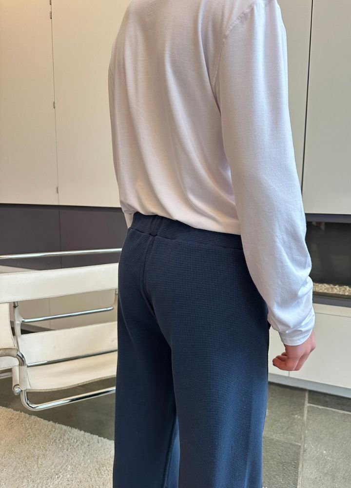 Baggy Ease-Sensory friendly trousers for boys and girls - soft fabric-Blue-Blusss