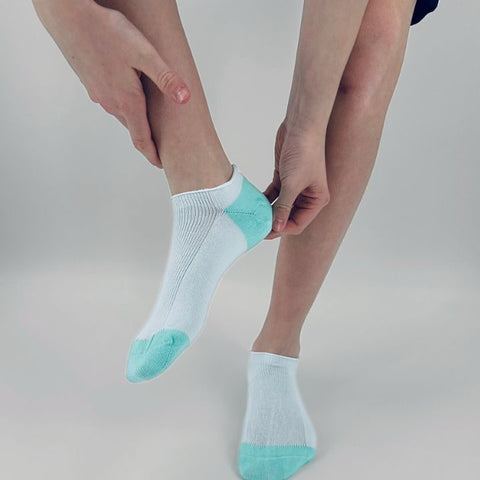 sensory friendly soft seamless sneaker socks_SAM-Blusss-3 Pack