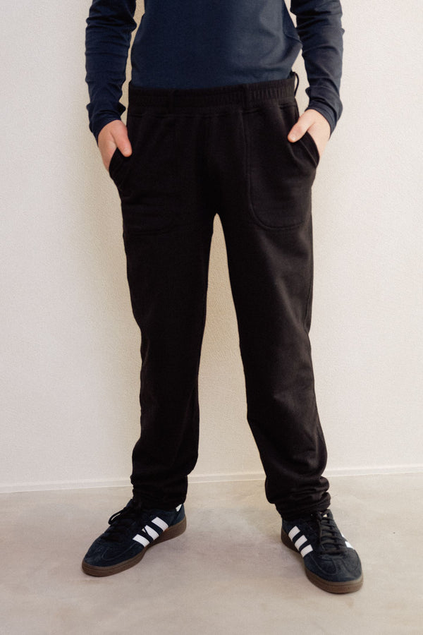 sensory friendly soft seamless trousers black for highly sensitive children
