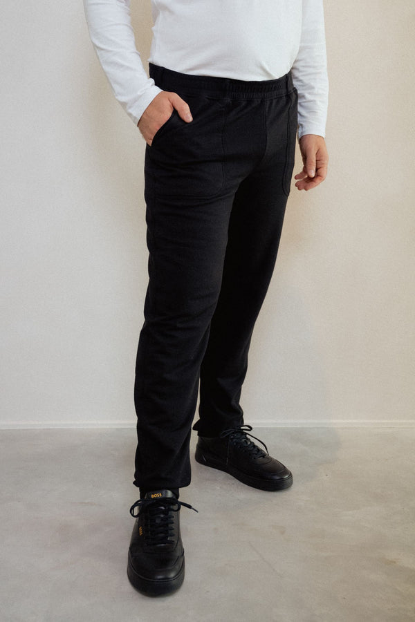 Air slim black_Blusss_soft  seamless sensory friendly trousers for adults