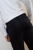 Sensory friendly soft seamless blacktrousers for men and women_blusss