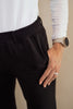 Air slim black_Blusss_soft  seamless sensory friendly trousers for adults