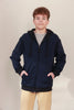 Fidget hoodie zipped for kids-blusss-sensory friendly