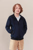 Fidget hoodie zipped for kids-blusss-sensory friendly