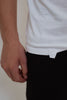 White sensory-friendly T-shirt with a seamless design, perfect for ultimate comfort and reduced irritation for sensory sensitive children and teens of kids with sensitive skin.