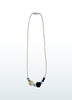Calmbeads necklace blusss- subtle stylish chewy fidget 