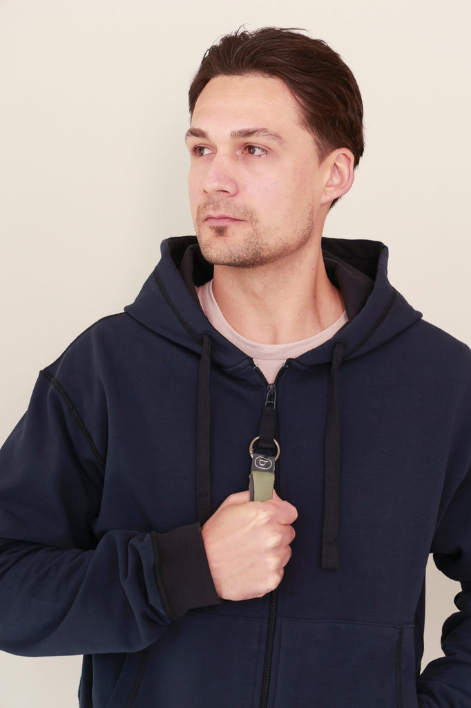 Zipperpuller - Keychain stress ball_silent subtle stress ball_CalmLoop Blusss