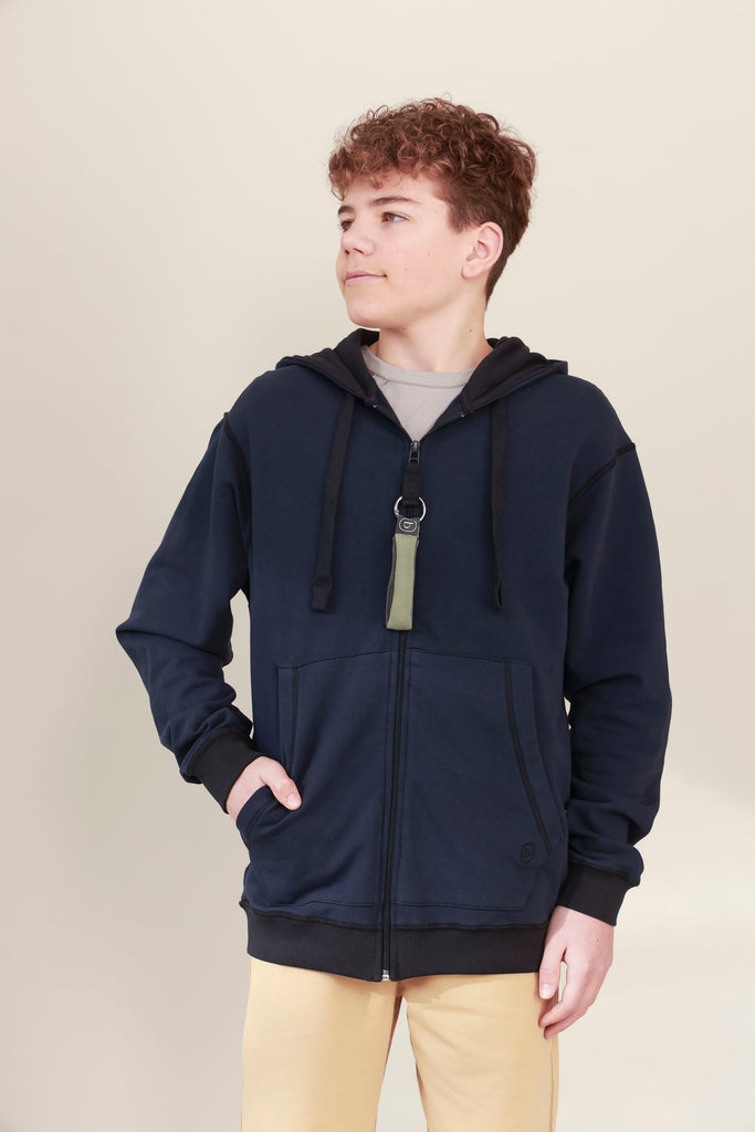 calmloop blusss-stress ball fidget- silent and subtle stressball_moss