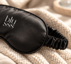 Black satin sleep mask Blusss