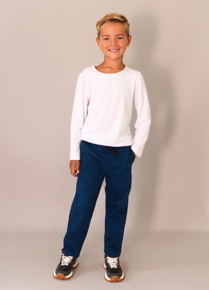 Soft comfortable jeans for boys, sensory friendly jeans voor sensitive children-Blusss