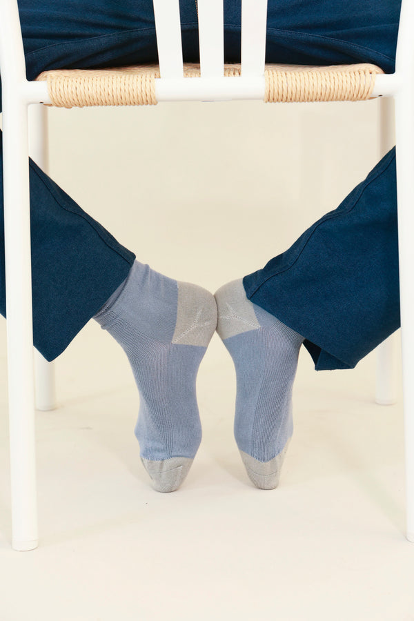 Seamless bamboo socks - Blusss -SENS color flow