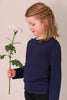 sensory friendly longsleeve blue for boys and girls - bamboo- blusss
