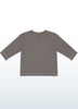 Kids sensory longsleeve in stone grey with a roomy fit for children who dislike tight clothing