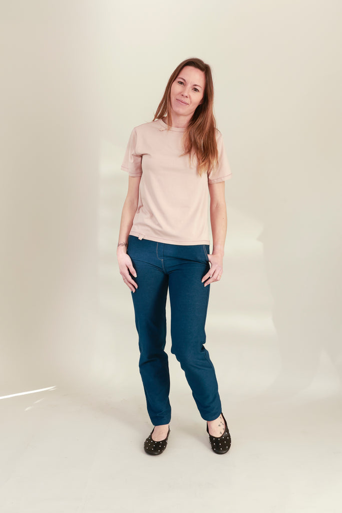 sensory friendly soft seamless jeans for men and women-blusss-sensitive skin jeans