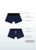 Sensory friendly soft boxer with seamless feel, no tags for boys and men_Bamboo underwear_Blusss