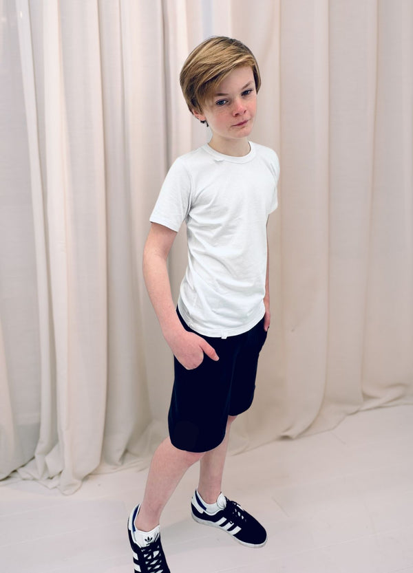 Sensory-friendly soft seamless SHORTS - dark blue_Blusss