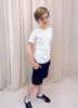 Sensory-friendly soft seamless SHORTS - dark blue_Blusss