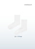 seamless soft bamboo socks_white_Blusss-weekpack